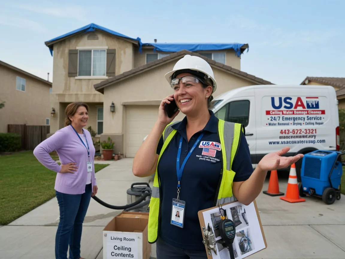 Ceiling Water Damage Restoration Hineston, LA FAQs